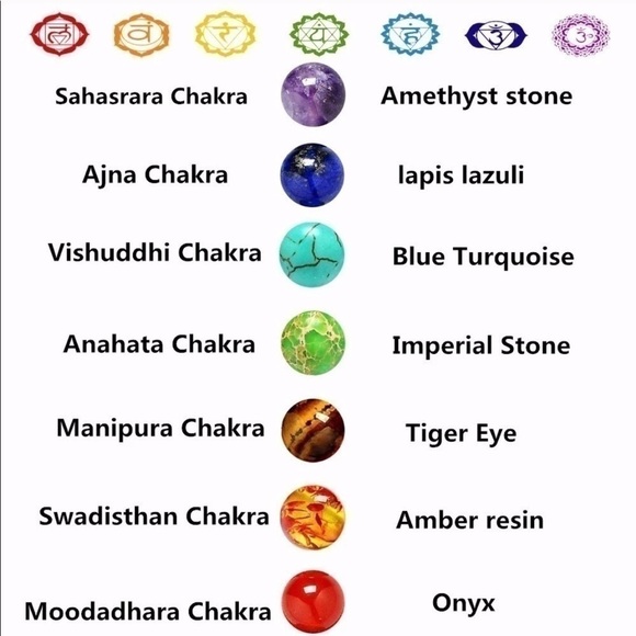 7 chakra bead balancing bracelet white howlite - Picture 2 of 2